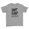 can't sleep clowns show up Youth Tee