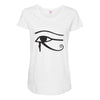 eye of horus Maternity Scoop Neck T-shirt