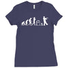 zombie evolution Ladies Fitted T-Shirt