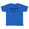 Bisexual Dictionary Toddler T-shirt