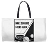 Make Sundays Great Again Shirt Weekender Totes