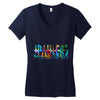 jake paulers cool colors Women's V-Neck T-Shirt