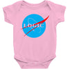 logic nasa Baby Onesie