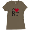 clnt Ladies Fitted T-Shirt