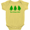 run forest run Baby Onesie