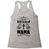I Am One Blessed Nana Racerback Tank