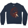 banana eating lion Crewneck Sweatshirt