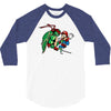 raphael meets mario 3/4 Sleeve Shirt