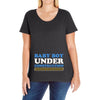 Baby Boy Under Construction Ladies Curvy T-Shirt