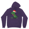 christmas dinosaur Unisex Hoodie