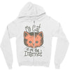 my cat is on the internet Zipper Hoodie