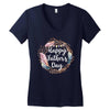 Happy Father's Day Women's V-Neck T-Shirt