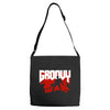 doomy and groovy Adjustable Strap Totes