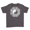 i ching ying and yang Youth Tee