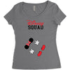 Disney Squad Girl Women's Triblend Scoop T-shirt