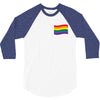 Rainbow Flag 3/4 Sleeve Shirt