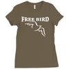 lynyrd skynard free bird ronnie van zant Ladies Fitted T-Shirt