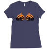 pumpkin boobs Ladies Fitted T-Shirt