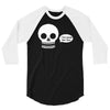 i live inside your face skull 3/4 Sleeve Shirt