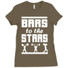 bars to the stars Ladies Fitted T-Shirt