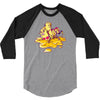 hot macs wrestling in cheese 3/4 Sleeve Shirt