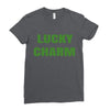 lucky charm Ladies Fitted T-Shirt