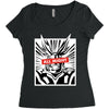 All Might Women's Triblend Scoop T-shirt