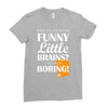 funny little brains Ladies Fitted T-Shirt