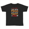 cut into pizzas Toddler T-shirt