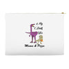 mama &amp; pizza dinasour Accessory Pouches