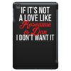if it's not a love like roseanne &amp; dan i don't want it iPad Mini