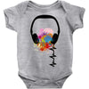 headphone Baby Onesie
