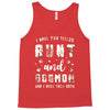 i have two titles aunt and dogmom and i rock them both with roses Tank Top