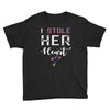 i stole her heart couple Youth Tee