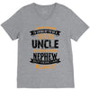 Super Cool Uncle Of A Freaking Awesome Nephew V-Neck Tee