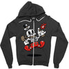 modern hero Zipper Hoodie