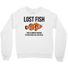 lost fish Crewneck Sweatshirt