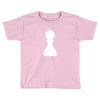 Chess King and Pawn Toddler T-shirt