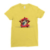 IM  STRONG IN THE WORLD Ladies Fitted T-Shirt