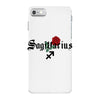 sagittarius zodiac rose iPhone 7 Case