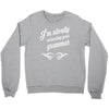 i'm silently correcting your grammar Crewneck Sweatshirt