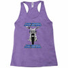 funny , fourtwo wheels, ideal gift, birthday present Racerback Tank