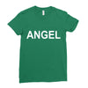 angel Ladies Fitted T-Shirt
