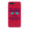 awesome civil engineer looks like iPhone 7 Plus Case