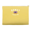 donut touch me funny Accessory Pouches