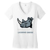 rhinoceros Women's V-Neck T-Shirt