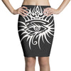 Bob Dylan Logo Pencil Skirts