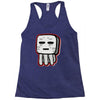 minecraft ghast drawing Racerback Tank