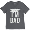 sorry i'm bad (2) V-Neck Tee