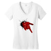 COOL SPIDER Women's V-Neck T-Shirt